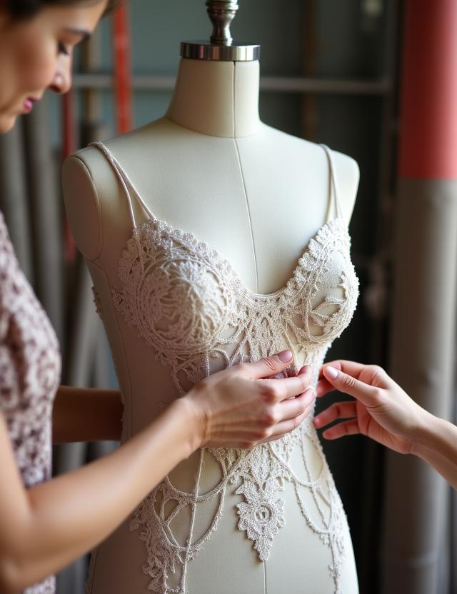 Dietro le quinte evento tessile